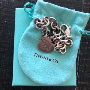 Tiffany & Co - Heart Tag Charm Bracelet